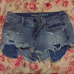 American Eagle jean shorts